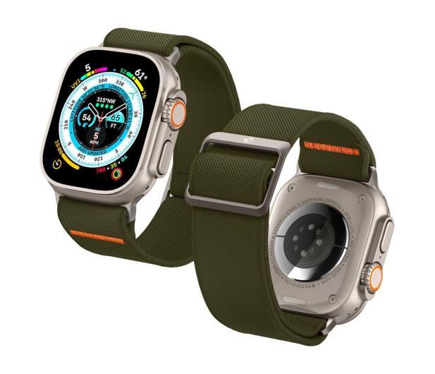 SPIGEN Pasek Fit Lite Ultra do Apple Watch 44/45/46/49 mm khaki - 1156959 - zdjęcie 6